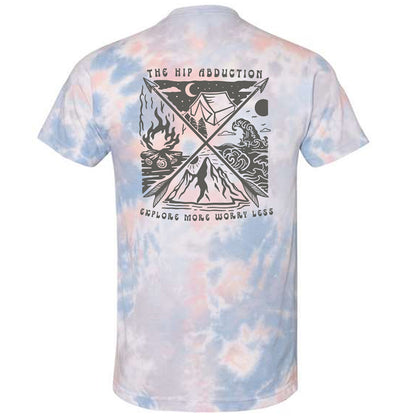 The Hip Abduction Camp Tie Dye T