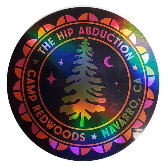 Camp Redwoods Holographic Sticker