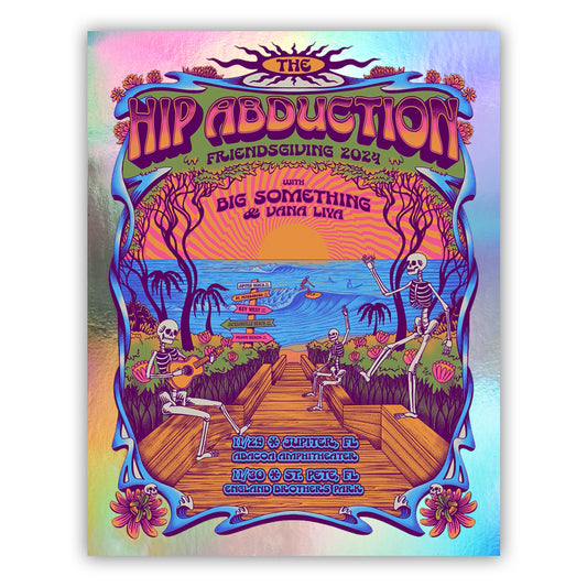 Friendsgiving 2024 Foil Poster